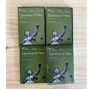 The Great Courses Questions of Value Audiobook Course Guidebook Transcripts
